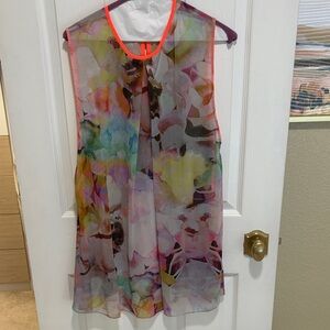 Ted Baker Multicolor Floral Swim Coverup